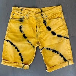 Levi’s - 511 Slim Cut-Off Tie Dye shorts